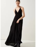 OVS Rochie lunga halter - Negru
