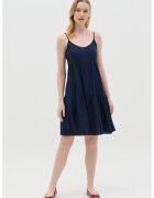 OVS Rochie scurta evazata cu bretele inguste - Bleumarin