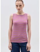 OVS Top cu model in dungi - Albastru lavanda/Kaki