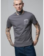 OVS Tricou cu detaliu grafic - Gri inchis