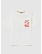 OVS Tricou cu imprimeu cu masini - Rosu/Alb