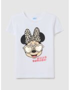 OVS Tricou cu imprimeu Minnie Mouse - Negru/Maro