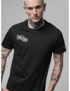 OVS Tricou cu imprimeu pe partea din spate - Negru