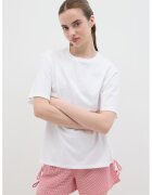 OVS Tricou din bumbac cu imprimeu picnic pe partea din spate - Alb