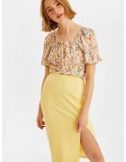 OXXO Bluza cu imprimeu si maneci scurte - Multicolor