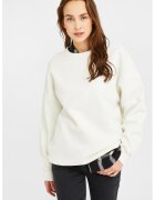 OXXO Bluza de trening cu decolteu rotund - Alb fildes