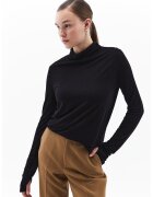 OXXO Bluza uni din amestec de lana - Negru