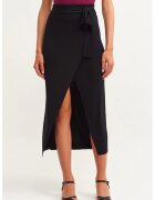 OXXO Fusta midi petrecuta - Negru