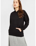 OXXO Hanorac cu maneci lungi si model uni - Negru