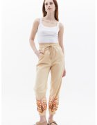 OXXO Pantaloni conici cu snur - Bej