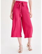 OXXO Pantaloni culotte cu snur - Fucsia