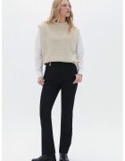 OXXO Pantaloni drdepti cu talie inalta - Negru