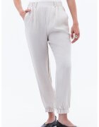 OXXO Pantaloni jogger cu model zebra Jak - Alb