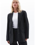 OXXO Sacou regular fit uni - Gri antracit