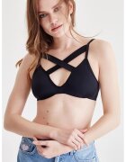 OXXO Sutien uni triunghiular - Negru