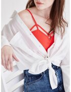 OXXO Top crop uni - Coral