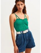 OXXO Top cu perforatii - Verde