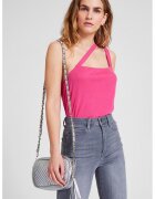 OXXO Top uni de lyocell - Roz fandango