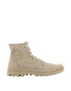 Palladium Bocanci dama - Bumbac - Bej -
