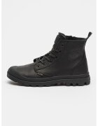 Palladium Bocanci de piele cu fermoar Pampa - Negru