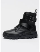Palladium Bocanci din piele - Negru