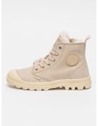Palladium Ghete de piele nabuc Pampa - Maro taupe deschis