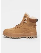 Palladium Ghete de piele Pallashock - Caramel