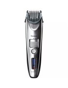 Panasonic Trimmer - lavabil - motor liniar de mare viteza - 1-10mm - 19 de trepte - accesoriu pentru finisare precisa - Li-ion - Argintiu - Argintiu