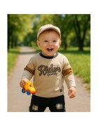 Panco Bluza cu maneca lunga Rider - - Road Legend - Bej - pentru baieti - Bej