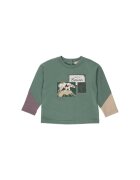 Panco Bluza subtire cu maneca lunga - - Discovery - Verde Mint - pentru baietei - Verde menta