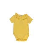 Panco Body cu maneca scurta si volan la guler - - Cude Friend - Galben - pentru fetite - Galben