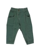 Panco Pantaloni casual cu elastic in talie - - Dinosaur - Verde Inchis - pentru baieti - Verde