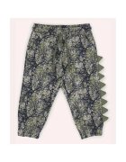 Panco Pantaloni de trening lungi cu model Dinozaur - - Authentic Threads - Bej & Kaki - pentru baieti - Bej