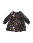 Panco Rochie cu model floral - Blossoms - Negru - pentru fetite - Negru