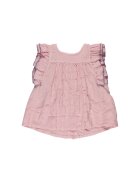 Panco Top cu detalii volane - Star Light - Roz pudrat - pentru fetite - Roz