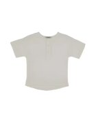 Panco Tricou cu nasturi - Zoey - Ecru - pentru baietei - Ecru