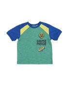 Panco Tricou PANGO - Game Mode - Verde si Bleumarin - pentru baietei - Verde