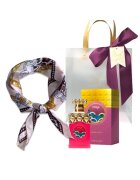 Paris Corner Set cadou Minya Caramel Dulce - Apa de Parfum - Femei - 100 ml + esarfa satinata