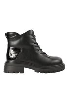PASS Collection Ghete casual - dama - JH50013A - negru - piele naturala - Negru