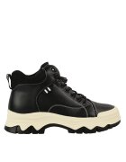 PASS Collection Ghete sport - dama - XA70001A negru - piele naturala - Negru