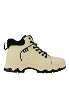 PASS Collection Ghete sport - dama - XA70001B crem - piele naturala