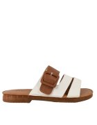 PASS Collection Papuci casual - dama - XA60016B alb - piele naturala - Alb