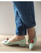 Pass Pantofi Eleganti Dama 460002D 06-L Vernil Lac - Verde - Verde