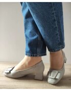 Pass Pantofi Eleganti Dama 460008D 14-N Gri - Gri - Gri