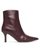 Patrizia Pepe Botine dama M536 8Y0130 L166 - Piele naturala - Rosu -