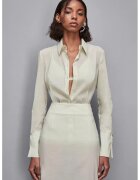 Patrizia Pepe Cămașă slim fit - transparentă - Gri