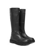 Patrizia Pepe Cizme dama material piele naturala - negru