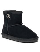 Patrizia Pepe Ghete fete - piele naturala - negru -
