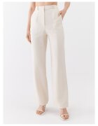 Patrizia Pepe Pantaloni dama - largi - ecru -