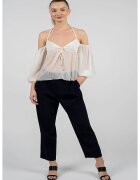 Patrizia Pepe Pantaloni Drepti Cu Talie Inalta - W38-L32